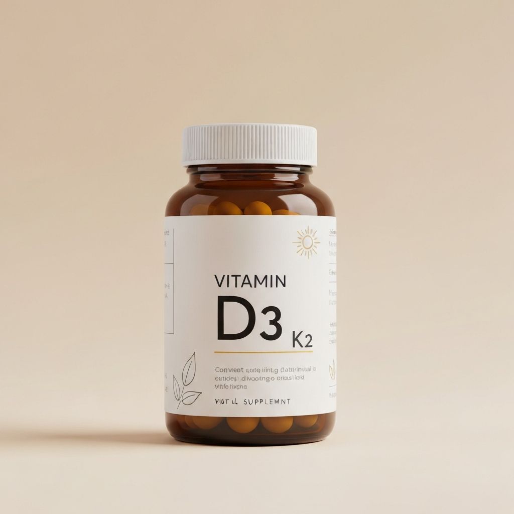 Vitamin D3 und K2 Kombination