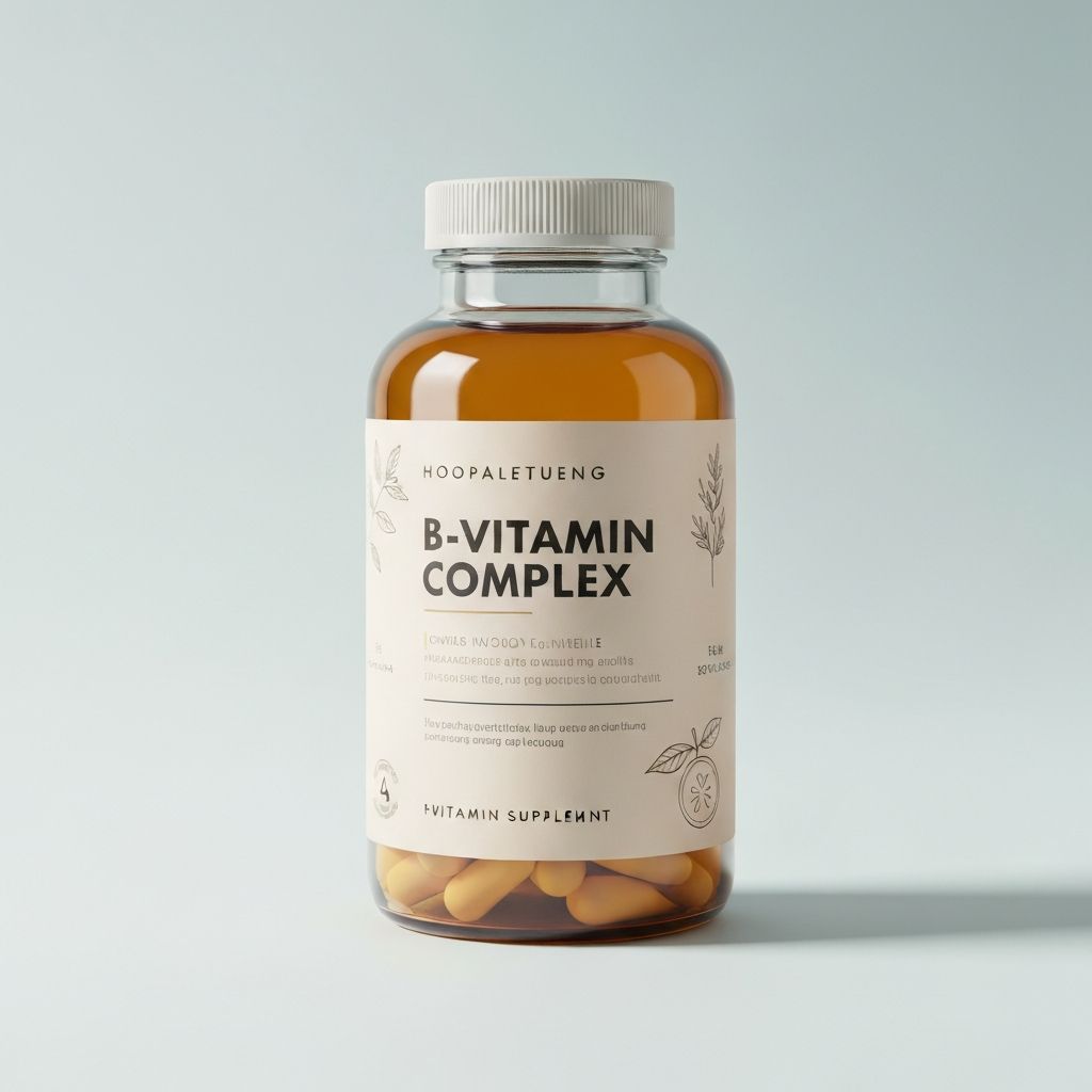 B-Vitamin Komplex für Energie und Vitalität